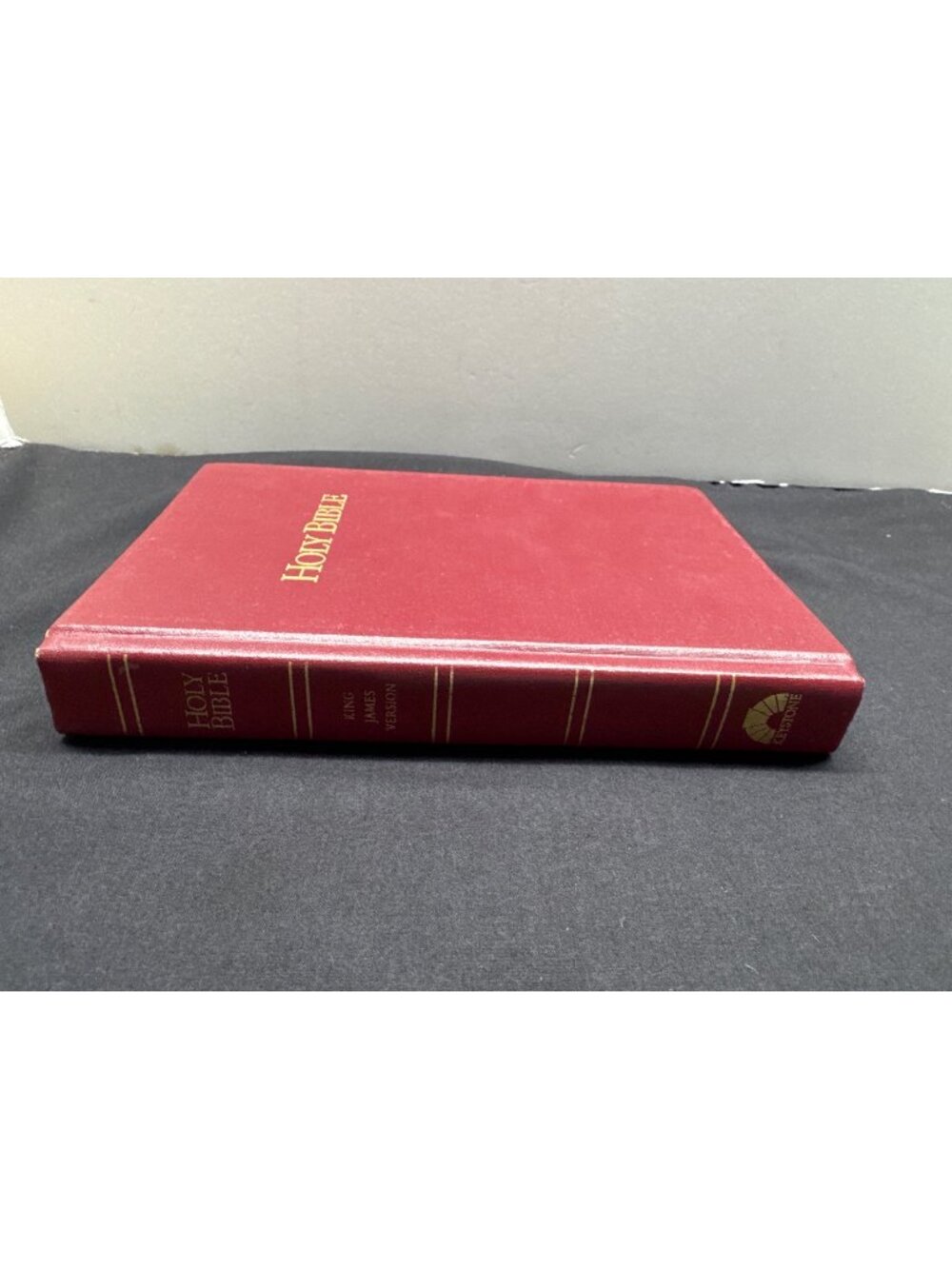 Holy Bible King James Version Keystone Pew Edition Red Hardcover 1978 National P